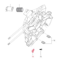 Halteblech LML, Gangseilzüge, 082385 - SF214-0165 für LML Star 200 4T