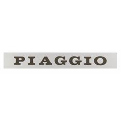 Schriftzug "PIAGGIO" Sitzbank 181236 - 197959 für Vespa P80-150X/PX80-200E/Lusso 1°/P150S/P200E
