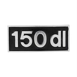 Schriftzug SCOOTOPIA 150 DL Beinschild 22050503 für Lambretta 150 DL