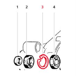 Sicherungsring LML, Lager Antriebswelle, SF504-1057 für LML Star 125-150 4T/Star Deluxe/II 125 CVT/StarLite 125 CVT