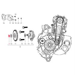 Sicherungsring, LML für LML Star 200 4T