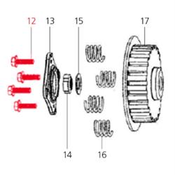 Schraube M6x22 mm, LML für LML Star 200 4T