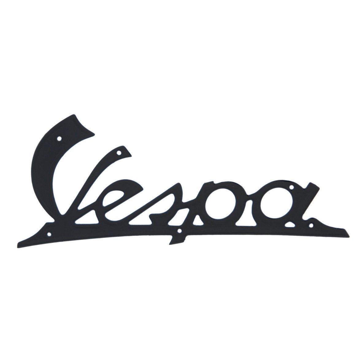 Vespa Schriftzug Schild Vorne 55mm - Für Piaggio Vespa PK & PK XL
