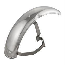 Kotflügel SIP Garelli 2.0, vorne Edelstahl poliert silber für Vespa PK50-125 S/XL/XL2/Automatica/PX80-200/PE/Lusso/`98/MY/T5