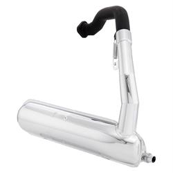 Rennauspuff SIP Road Banane, Stahl chrom für Vespa PK80-125 S/PK100-125XL/PK125/ETS/N/XL2