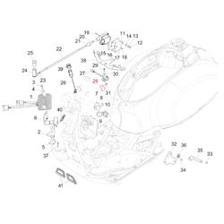 Halter, Zündspule, 1D000488 für Vespa 150 GS VS1-5