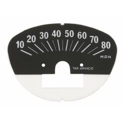 Ziffernblatt Tachometer für Vespa 50-90/SR/SS/125 PV/ET3/Super/GTR/TS/150 Super/SprintV/Rally
