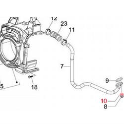 Unterlegscheibe Sekundärluftrohr, PIAGGIO für Vespa LX/LXV 125-150ccm 4T AC