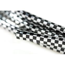 Kantenschutz breit chrom/schwarz Karo