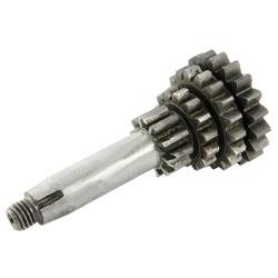 Nebenwelle Zahnradsatz Z 19-18-14-10 DRT 4-Gang/PK für Vespa 50 S 2°/Special V5B3-4T/SR/SS/90 R/SS/100 2°/125/PV/ET3/PK50-125/S/XL/XL2