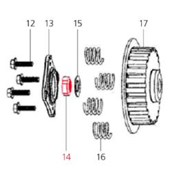 Mutter, LML für LML Star 200 4T