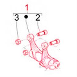 Auslasskipphebel PIAGGIO für APRILIA/GILERA/PIAGGIO Atlantic/Scarabeo/Fuoco/Nexus/Beverly/MP3/X8/X9/X10/XEVO