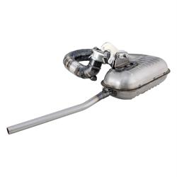 Rennauspuff Clubsport, Stahl klarlackiert für Lambretta 125 LI 2°/150 LI 2°/175 TV 2°