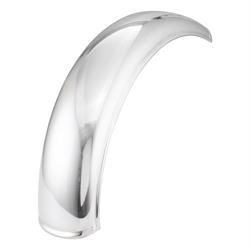 Kotflügel SIP Garelli, vorne Edelstahl poliert silber