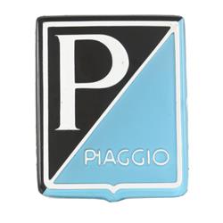 Emblem "PIAGGIO" 080349 für Vespa 125 GT/Sprint/Super -> 1967 /150 VBA/VBB/GL/GS VS5/Sprint/Super ->1967 /160 GS/180SS