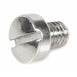 Schraube für PIAGGIO Dämpferrohr Auspuff Banane M5x6 mm, Zylinderkopf, Schlitz für Vespa ET3