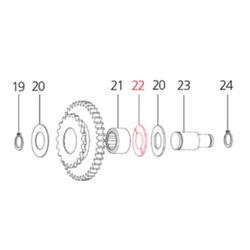 Distanzscheibe, LML für LML Star 125-150 4T/Star Deluxe 125-150 4S/Speedy