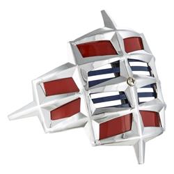 Abdeckung Hupe "embellisher" für Lambretta 125-150 LI 1°-2°/ 175 TV 1°-2°