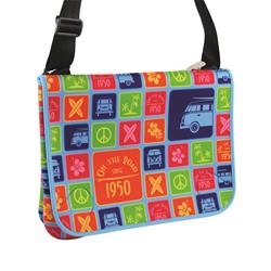 Schultertasche VW Collection mit Motiv VW Bulli "Surf" bunt