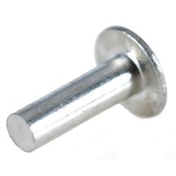 Niete Befestigung Typenschild 3x10 mm, Kopf 7,3mm, Aquila Continentale