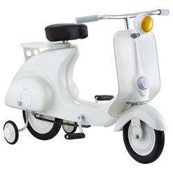 Blechroller Struzzo weiß