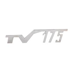 Schriftzug "TV175" für Lambretta TV 175 1°-2°