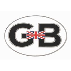 Plakette mit Motiv "GB"