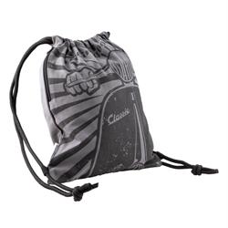 Turnbeutel SIP mit Motiv "Feeling Good Vintage" grau