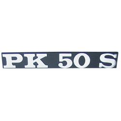 Schriftzug "PK 50S" Seitenhaube links 195631 für Vespa PK50 S, V5X2T