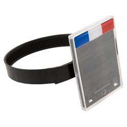 Halter Versicherungs-Vignette für französiche vignette-assurance Certificat d'assurance schwarz