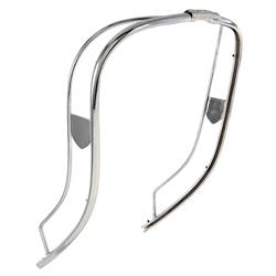 Doppelschlitzrohr Beinschild Lite für Vespa 125 VNA/VNB/150 VBA/VBB/T4