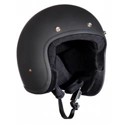 Helm BANDIT ECE Jet, schwarz matt, Gr. M, 58cm Jethelm