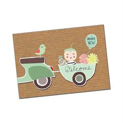 Postkarte SIP mit Motiv Welcome Baby