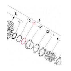 O-Ring bewegliche Wandlerscheibe, PIAGGIO für APRILIA/GILERA/PIAGGIO Atlantic/Scarabeo/Fuoco/Nexus/Beverly/MP3/X8/X9/X10/XEVO