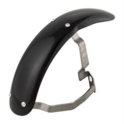 Kotflügel SIP Garelli 2.0 Race EVO II, vorne GFK schwarz für Vespa PK50-125 S/XL/XL2/Automatica/PX80-200/PE/Lusso/`98/MY/T5