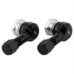 Ventileinsatz ZELIONI für schlauchlos Reifen/Felge 80° schwarz glänzend