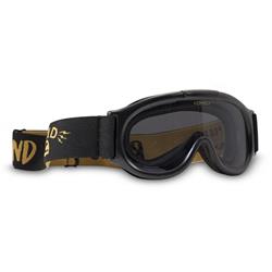 Motorradbrille DMD Ghost, schwarz