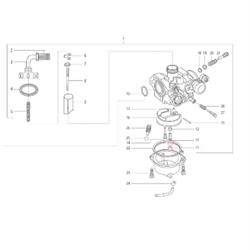 Hauptdüse LML 90, C-2771420/90 für LML Star 125-150 4T/Star Deluxe 125-150 4S/Speedy