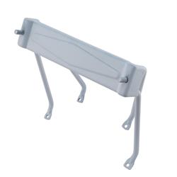 Reserveradhalter, für offene 10" Felge, Durchstieg vorne für Lambretta 125 LI (3.Serie)/Special/GP/DL/150 LI (3.Serie)/Special/XS/GP/175 TV (3.Serie)/200 TV/SX/GP/DL