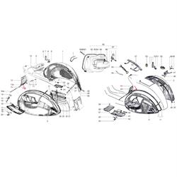 Verschlussfeder, Rahmenklappe Vergaser, 11128 für Vespa 98/125 V1-30/VU/VM/VN/ACMA/150 VL/VB/VD/ACMA/GS(D)