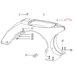 Aufkleber LML für LML Star 200 4T