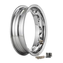 Felge SIP Tubeless 2.50x10 für 100-120er Breitreifen für Lambretta 125 LI/Special/GP/DL/150 LI/Special/SX/GP/175 TV/200 TV/SX/GP/DL vorne oder hinten