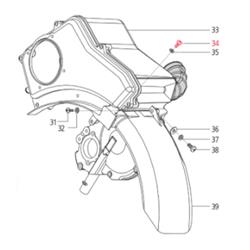 Blechschraube, LML für LML Star 125-200 4T/Star Deluxe 125-150 4S/Speedy