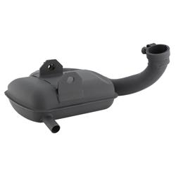 Rennauspuff SIP ROAD 2.0 0236, Stahl schwarz für Vespa 200 Cosa 1