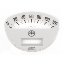Ziffernblatt PIAGGIO Tachometer 120264 für Vespa 50 SS/90 SS/125 PV/150 SprintV