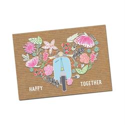 Postkarte SIP mit Motiv Happy Together