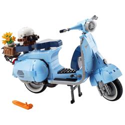 Modell LEGO CREATOR EXPERT 10298 mit Motiv Vespa 125 1960s Motorroller hellblau