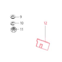 Ölführungsflügel LML, SF514-0144 für LML Star 125-150 4T/Star Deluxe 125-150 4S/Speedy