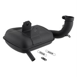 Rennauspuff SIP ROAD 3.0, Stahl schwarz für Vespa 125 VNA-TS/150 VBA-Sprint/PX80-150/PE/Lusso