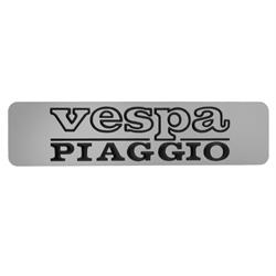Schriftzug "Vespa Piaggio" Tank 182347 - 164706 für PIAGGIO CIAO/PX/SC/Bravo 50ccm 2T AC